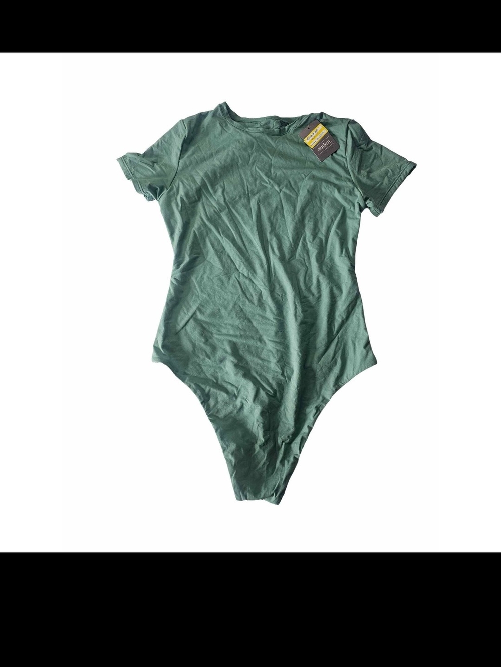 Auden Luxury Collection Womens Thong Style Bodysuit Size M